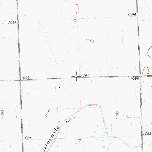 Topographic Map of School Number 63 (historical), MN