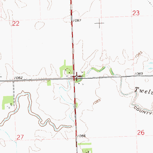 Topographic Map of School Number 35 (historical), MN