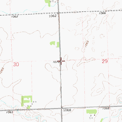 Topographic Map of School Number 61 (historical), MN