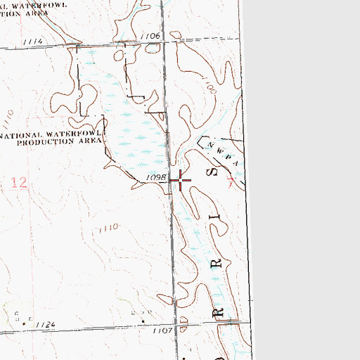 Topographic Map of School Number 15 (historical), MN