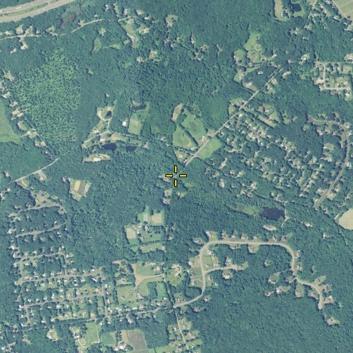 Aerial/Satellite Image of Spice Brook, CT