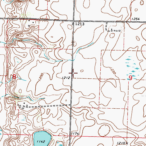 Topographic Map of School Number 38 (historical), MN
