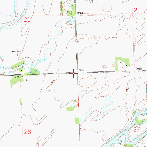 Topographic Map of School Number 53 (historical), MN