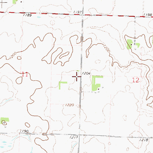Topographic Map of School Number 59 (historical), MN
