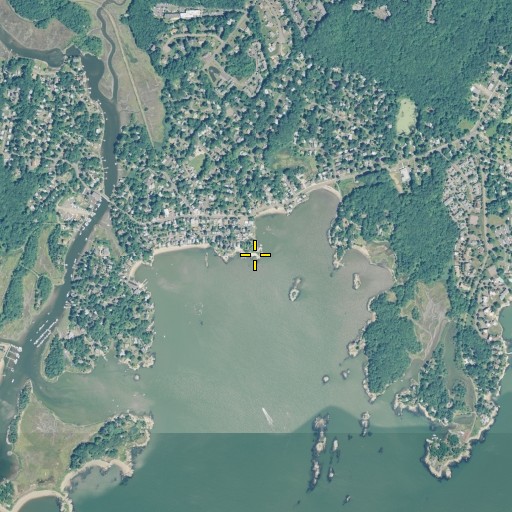 Aerial/Satellite Image of Stanley Point, CT