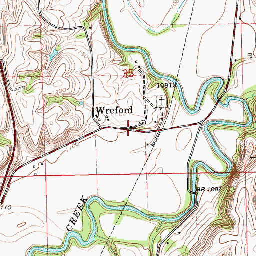 Topographic Map of Geary County Rural Fire Department Station 2, KS