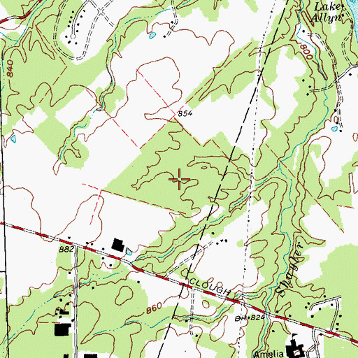 Topographic Map of Shayler Park, OH