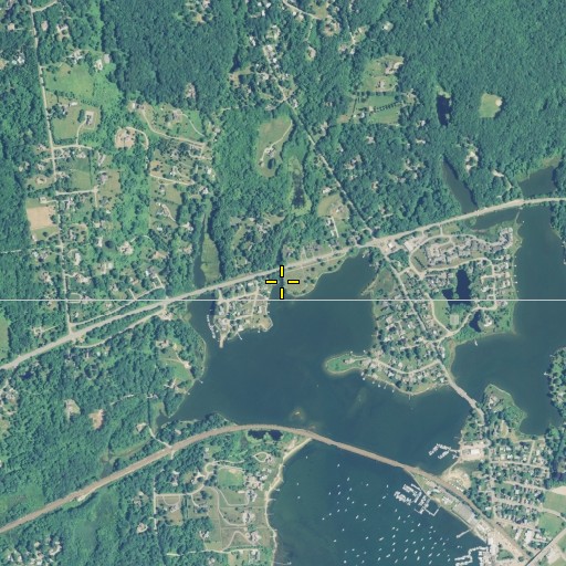 Aerial/Satellite Image of Stony Brook, CT