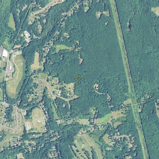 Aerial/Satellite Image of Strickland Hill, CT