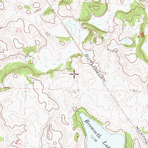 Topographic Map of School Number 81 (historical), MN