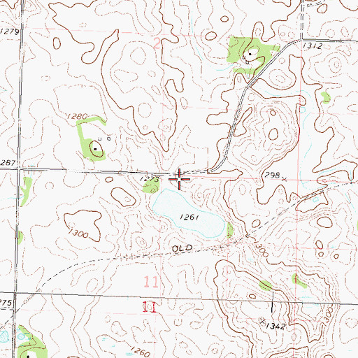 Topographic Map of School Number 6 (historical), MN