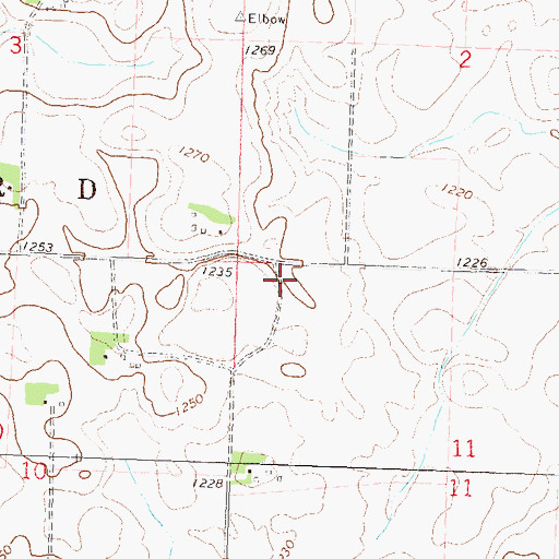 Topographic Map of School Number 38 (historical), MN
