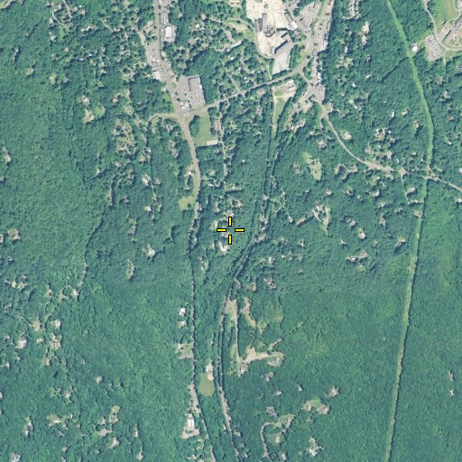 Aerial/Satellite Image of Sunset Hill, CT