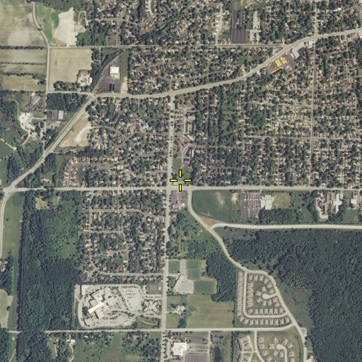 Aerial/Satellite Image of Kiwanis Park, WI