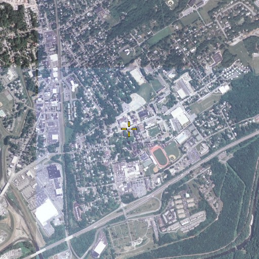 Aerial/Satellite Image of Computing Center, PA