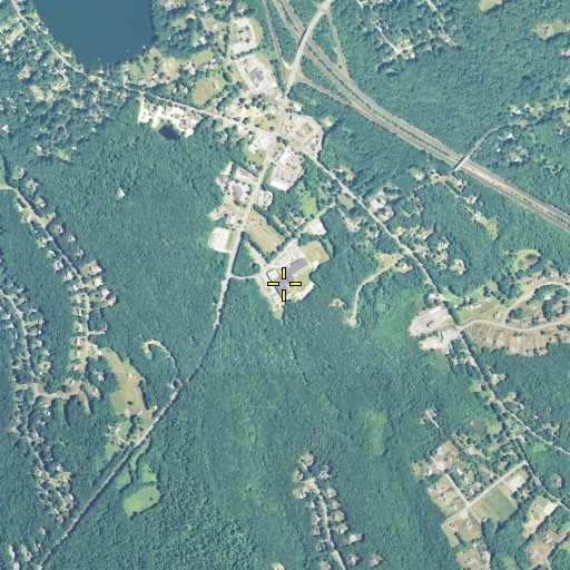 Aerial/Satellite Image of Elmer Thienes School, CT