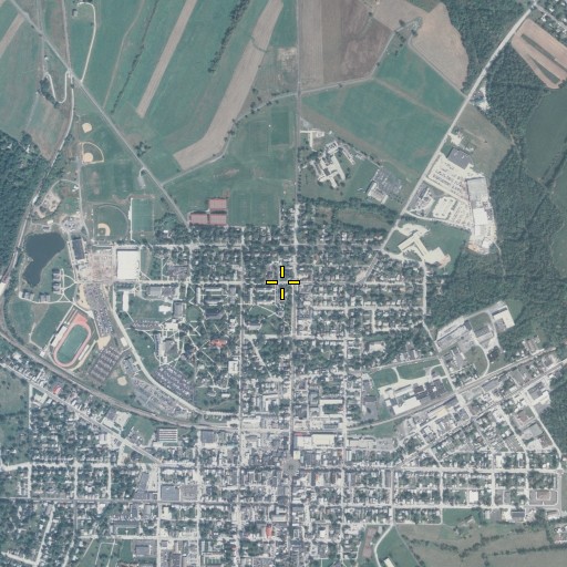 Aerial/Satellite Image of Corner Cottage, PA