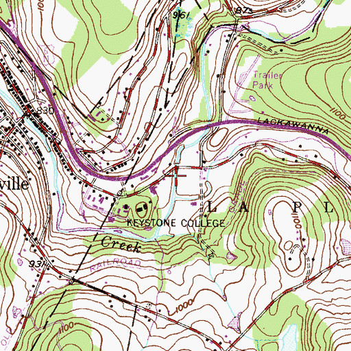 Topographic Map of Koelsch House, PA