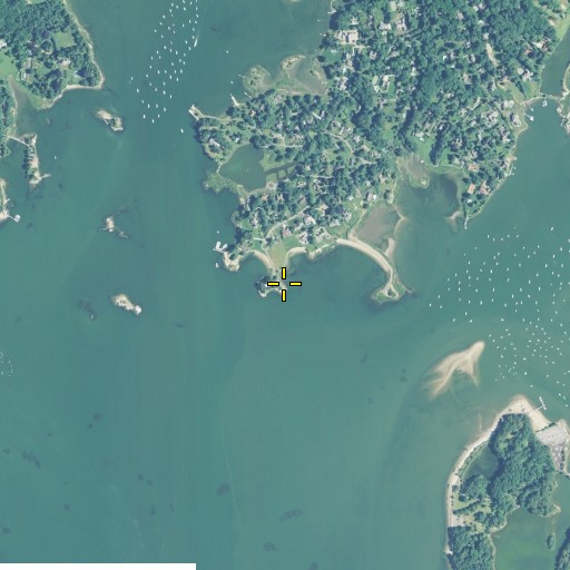 Aerial/Satellite Image of Todd Point, CT