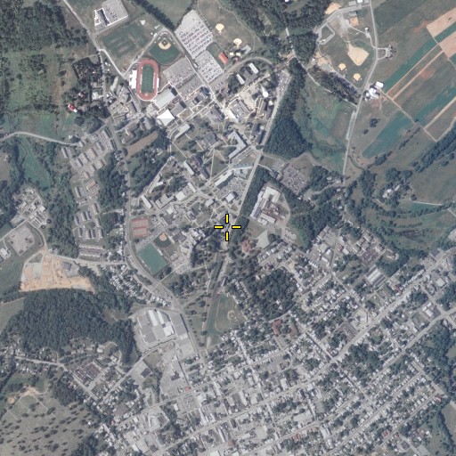 Aerial/Satellite Image of Rowland Hall, PA