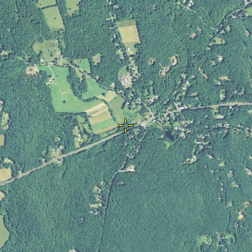 Aerial/Satellite Image of Torringford Brook, CT