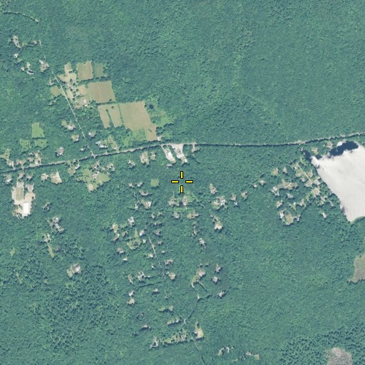 Aerial/Satellite Image of Tower Hill, CT