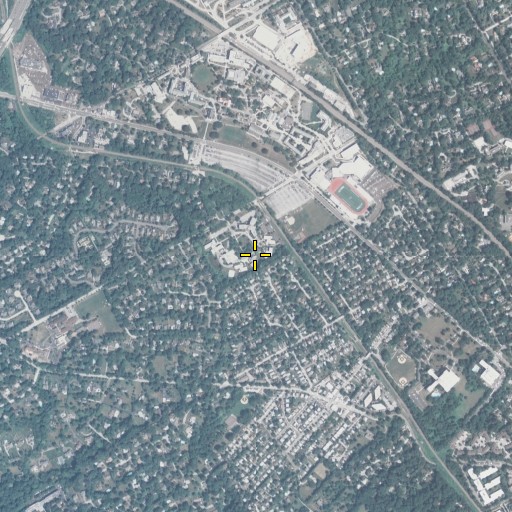 Aerial/Satellite Image of Caughlin Hall, PA