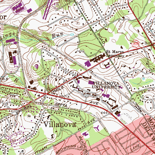 Topographic Map of Chemical Engineering Building, PA