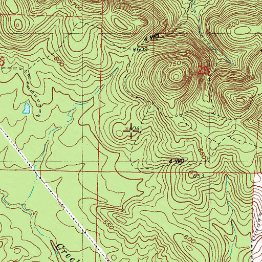 Topographic Map of Little Rock Fire Station 21, AR