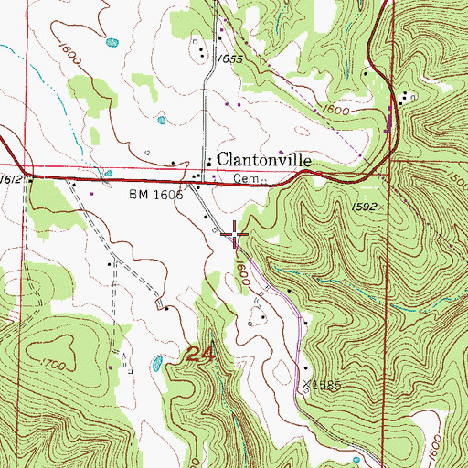 Topographic Map of Nebco Fire Department Station 4, AR