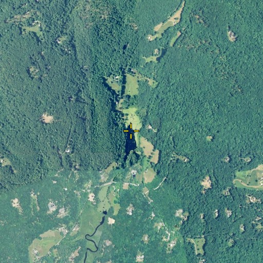 Aerial/Satellite Image of Upper Pond, CT