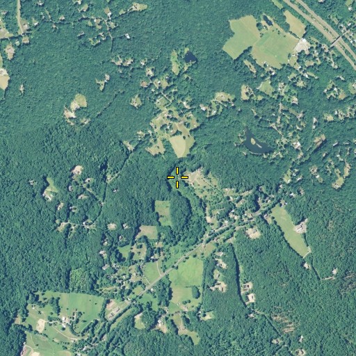 Aerial/Satellite Image of Upper Pond, CT