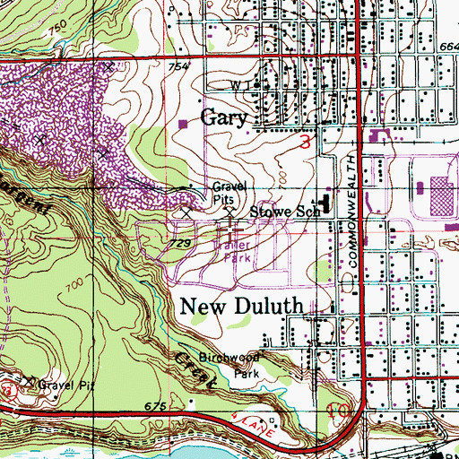 Topographic Map of House of Hope Assembly of God Church, MN