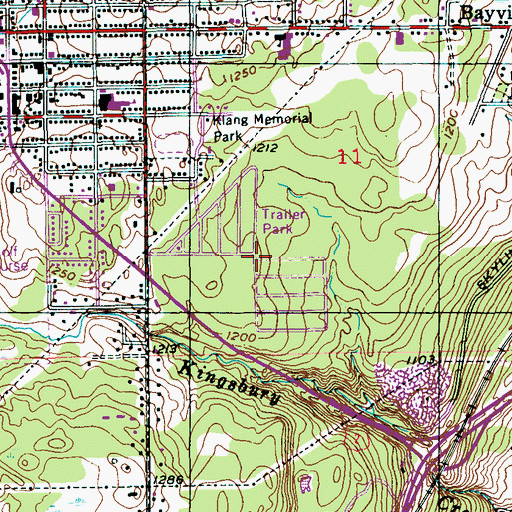 Topographic Map of Zenith Terrace, MN