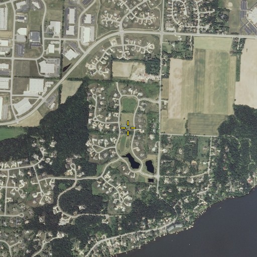 Aerial/Satellite Image of Hawksnest Park, WI