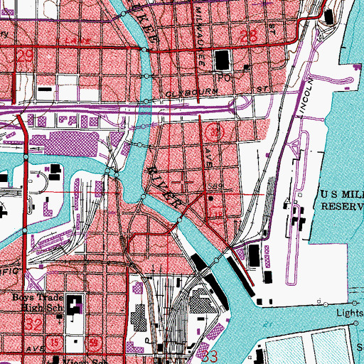 Topographic Map of Artasia Gallery And Museum, WI