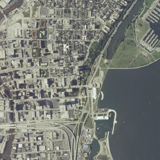 Aerial/Satellite Image of Cudahy Tower, WI