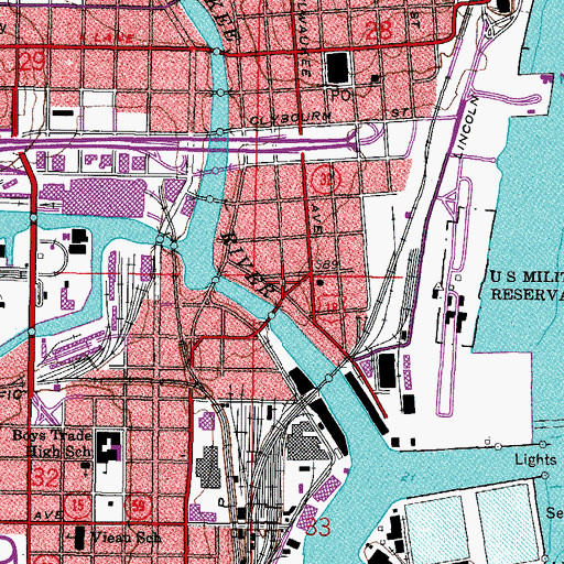 Topographic Map of Catalano Square, WI