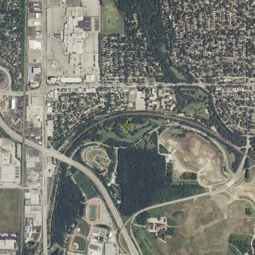 Aerial/Satellite Image of Hanson Golf Course, WI