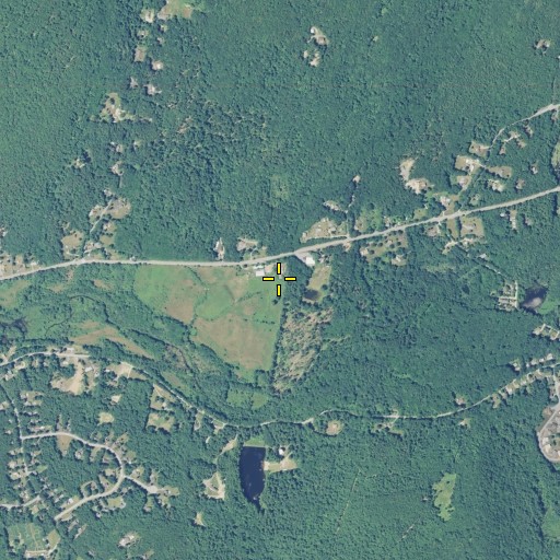 Aerial/Satellite Image of Warren Brook, CT