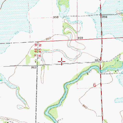 Topographic Map of School Number 19 (historical), MN