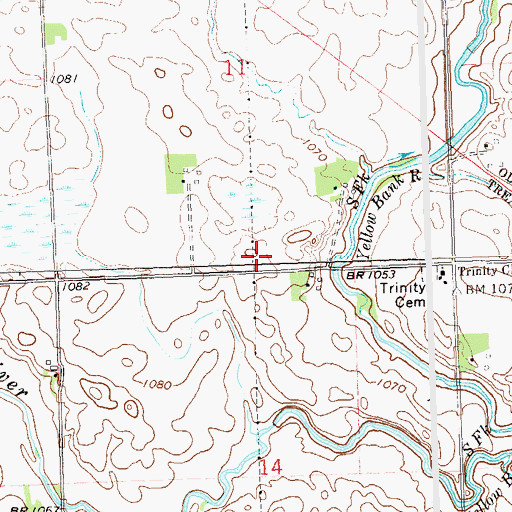 Topographic Map of School Number 82 (historical), MN