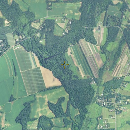 Aerial/Satellite Image of Watchaug Brook, CT