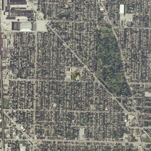 Aerial/Satellite Image of Moody Park, WI