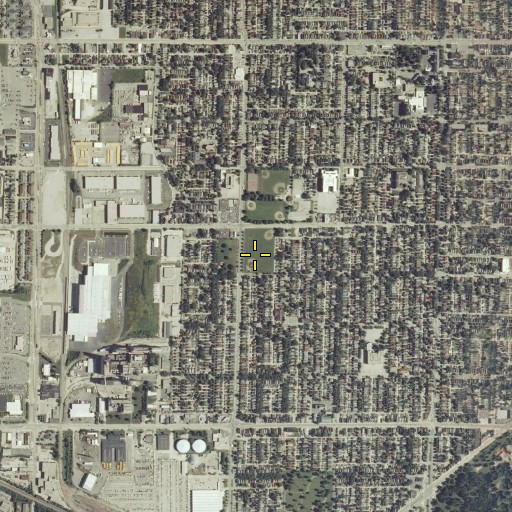 Aerial/Satellite Image of Rogers Park, WI