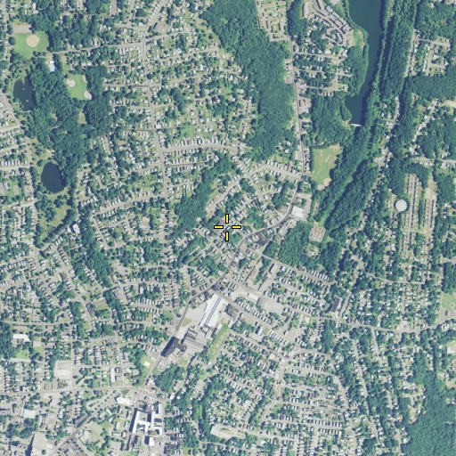 Aerial/Satellite Image of Webster School, CT