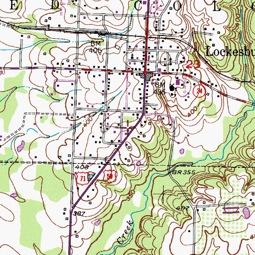 Topographic Map of Southwest Transport Service (Basic Life Support), AR