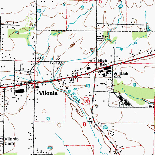 Topographic Map of Air - Evacuation Lifeteam 30, AR
