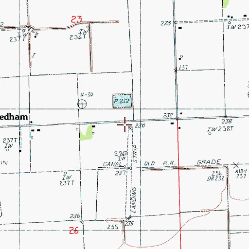 Topographic Map of Air - Evacuation Lifeteam 2, AR