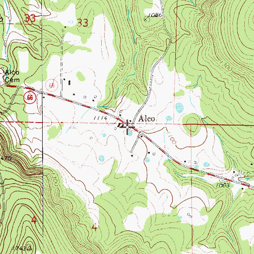 Topographic Map of Timbo Fire and Rescue Station 5, AR